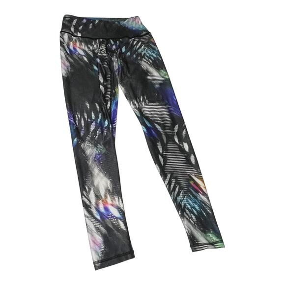 Cajubrasil Reversible Leggings Activewear - Vibrant Print, Size Small/Medium - Picture 3 of 8